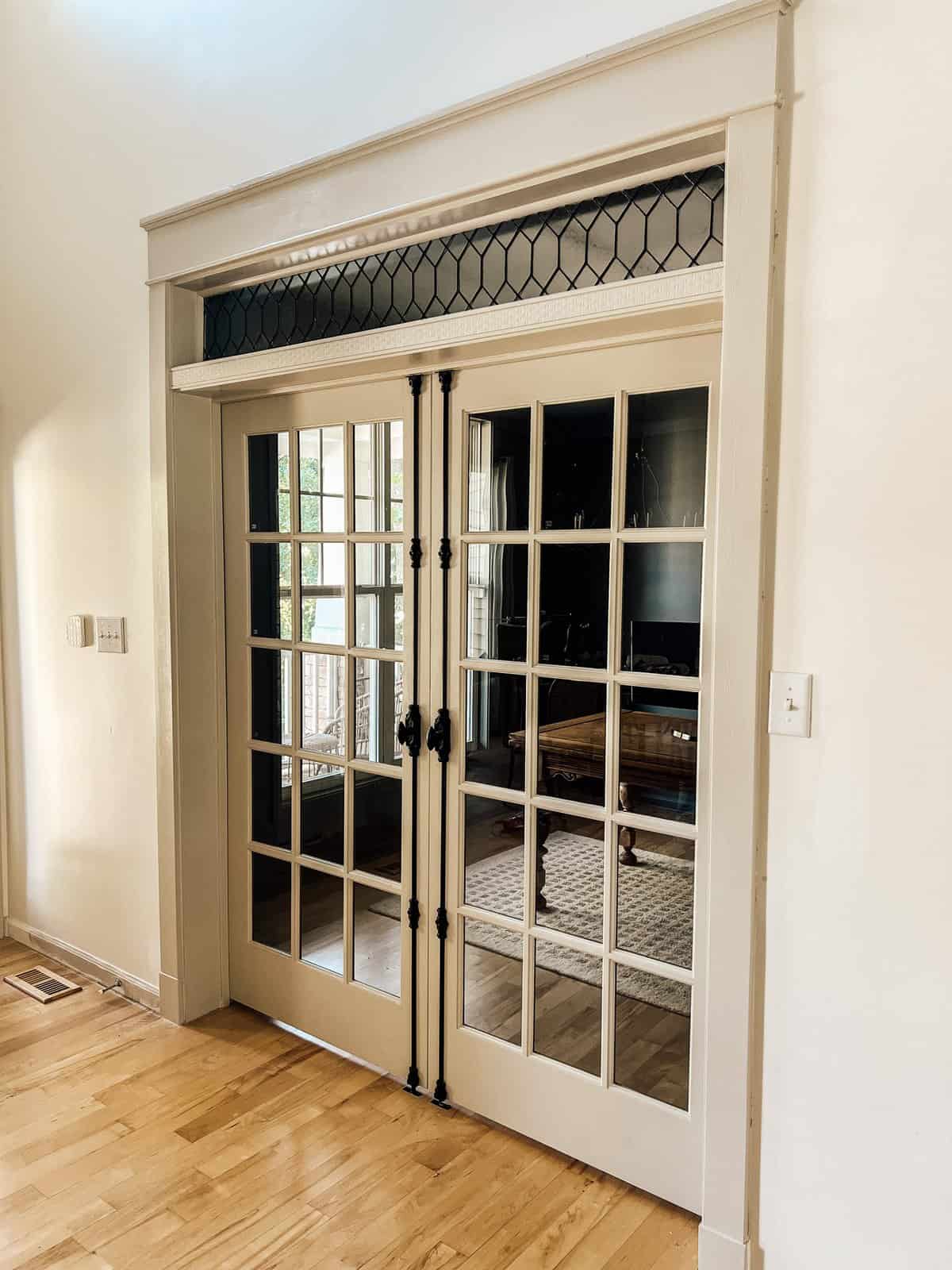 How to Install DIY French Doors While Adding Character and Charm to