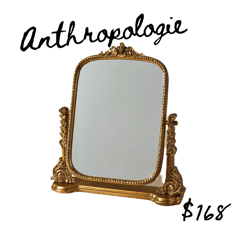 Anthropologie primrose vanity mirror
