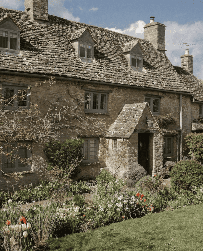 english cottage exterior