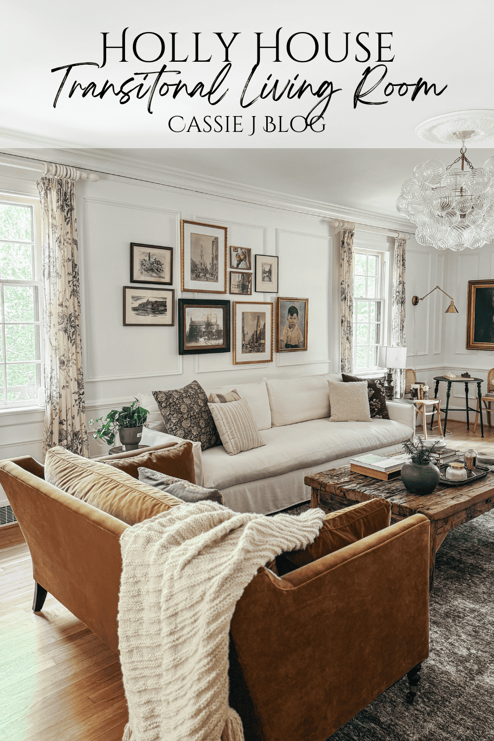 The Holly House Living Room Reveal (Part 1) - Cassie Jean